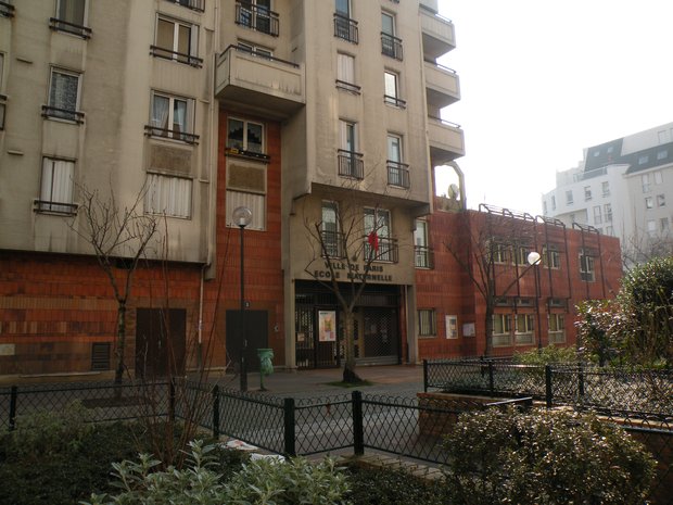  Ecole maternelle, rue Simone Weil, 13e